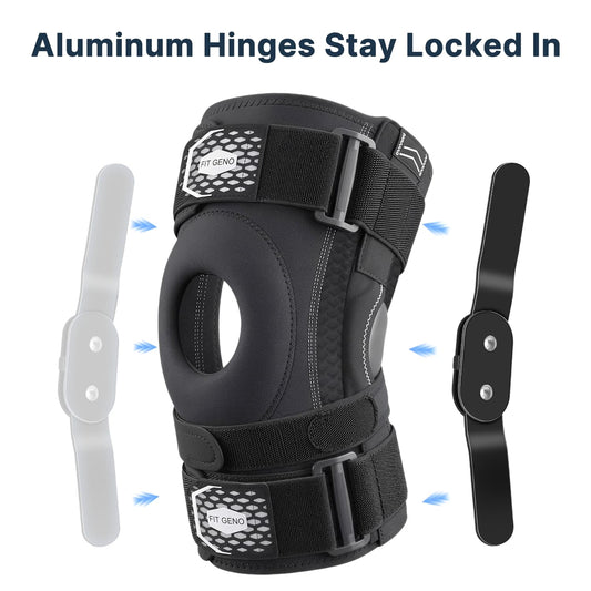 Removable aluminum side hinges