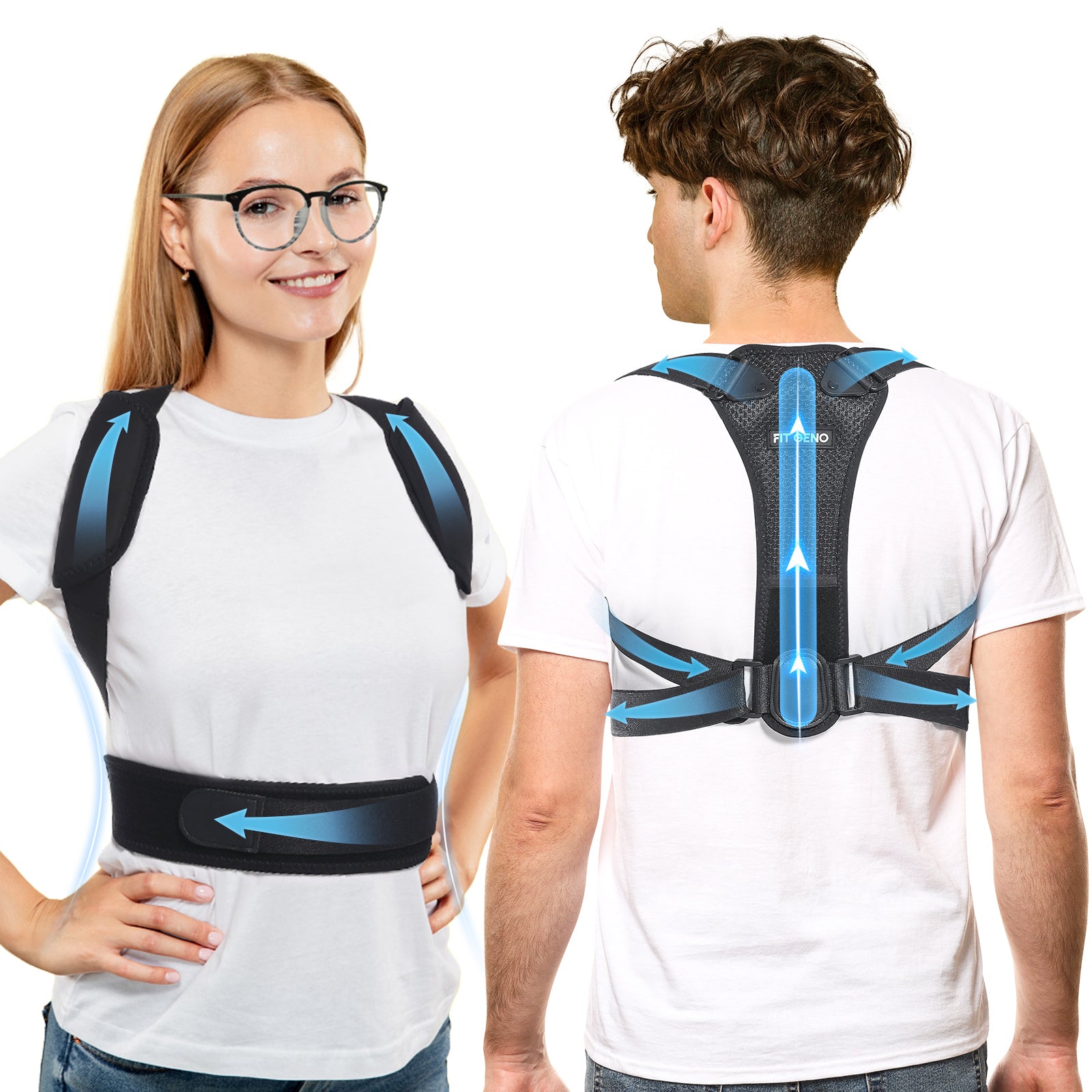 Posture Corrector for Petite Women Men and Teens