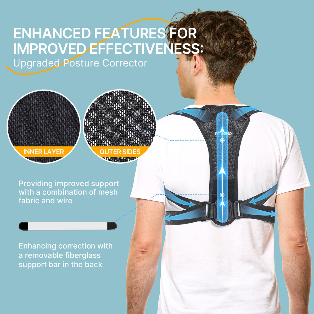 Posture Corrector for Petite Women Men and Teens