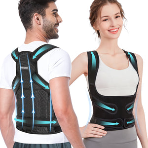 Posture Corrector Clavicle Support Brace to Improve Posture, Prevent  Shoulder Slouching, Heal Back Pain, and Align Shoulders for Men and Women  Sports
