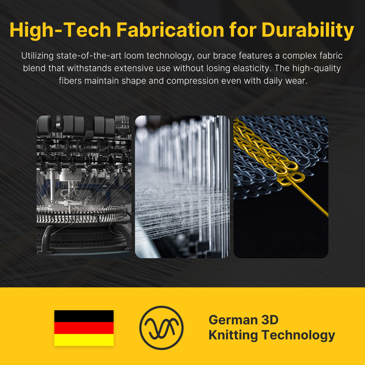 Fit Geno Knee Brace with Side Stabilizers